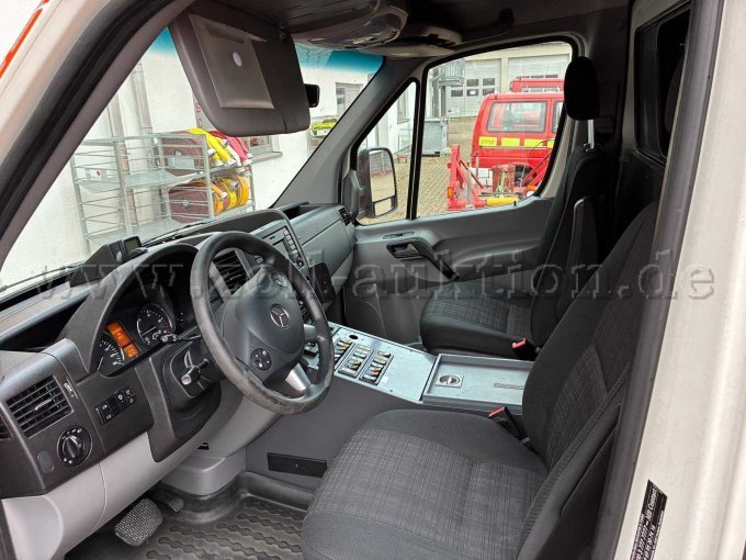 Innenansicht Fahrerkabine