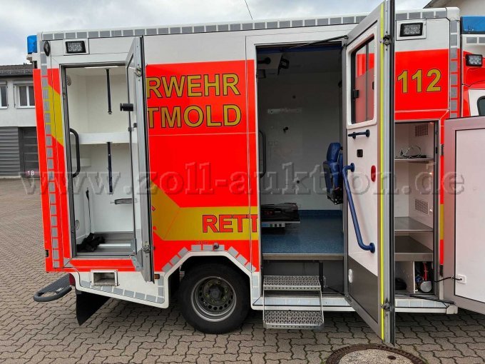 Seitliche Innenansicht Koffer