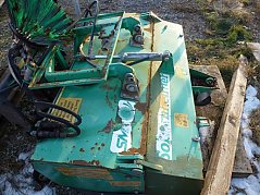 Kehrmaschine mit Besen