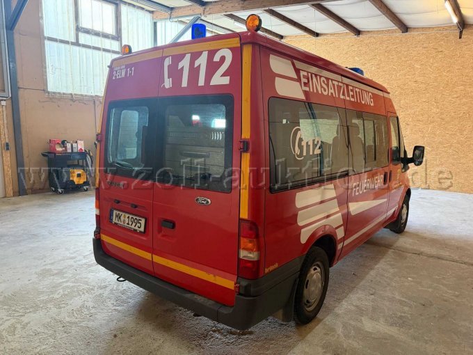 1 Sonder-Kfz Feuerwehr - Einsatzleitwagen (ELW) Ford Transit 2.0 Diesel, Baujahr 2 – foto 2 – kavel bij Zoll-Auktion, Iserlohn