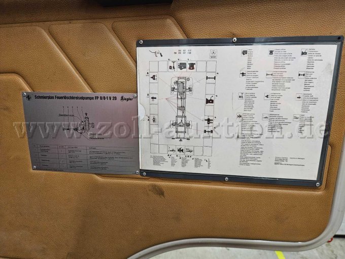 Tafel Beschreibung Fahrzeug