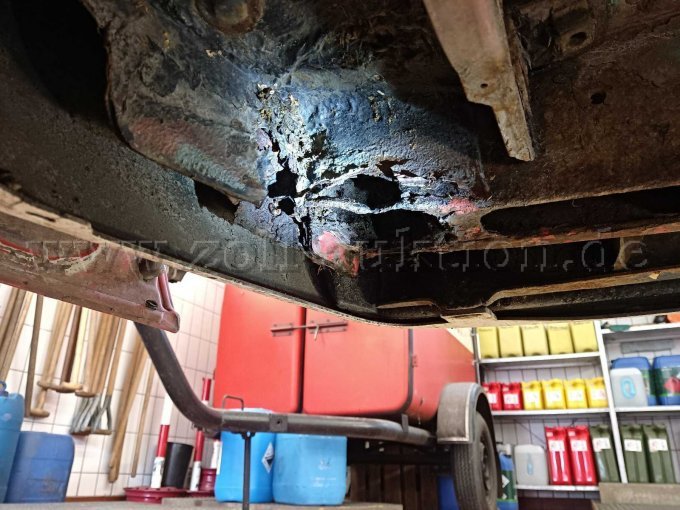 Durchrostung Karrosse