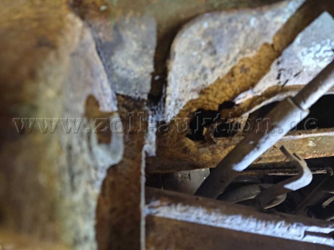 Durchrostung Karrosse