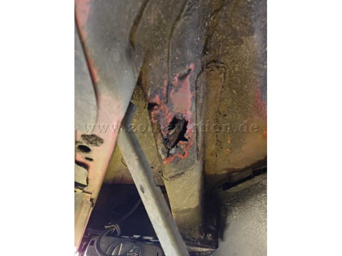 Durchrostung Karrosse