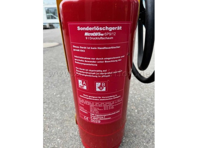Feuerlöscher Label