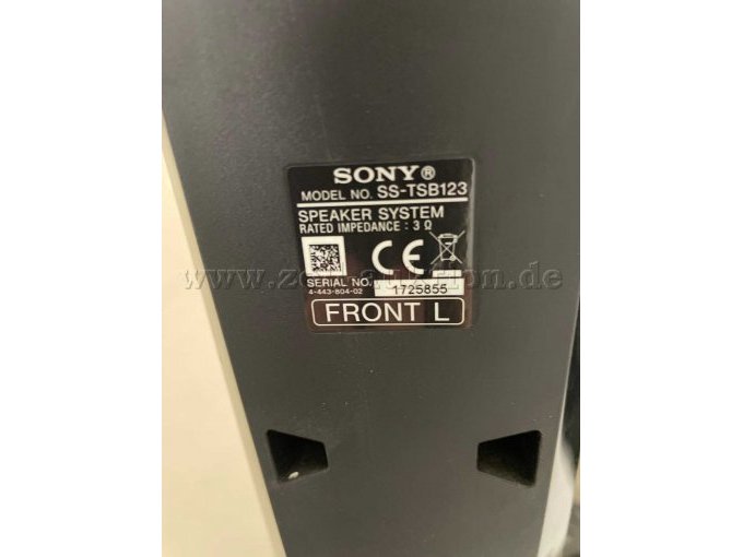 Rückseite Frontlautsprecher links