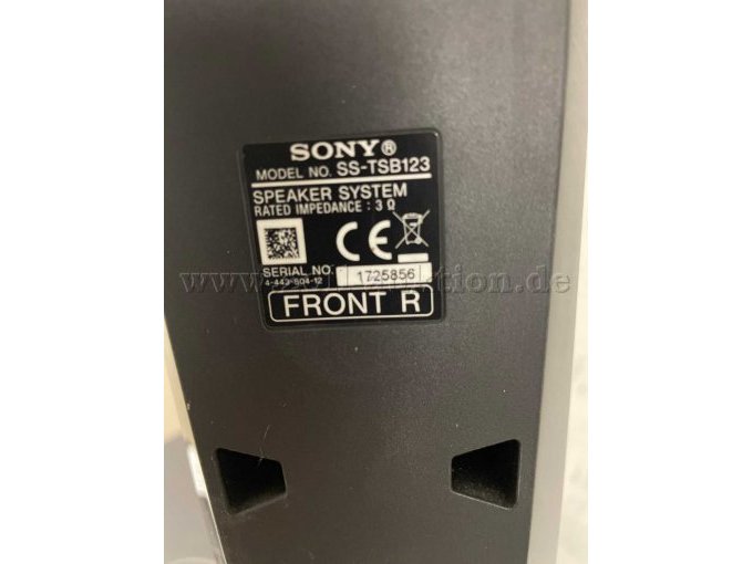 Rückseite Frontlautsprecher rechts