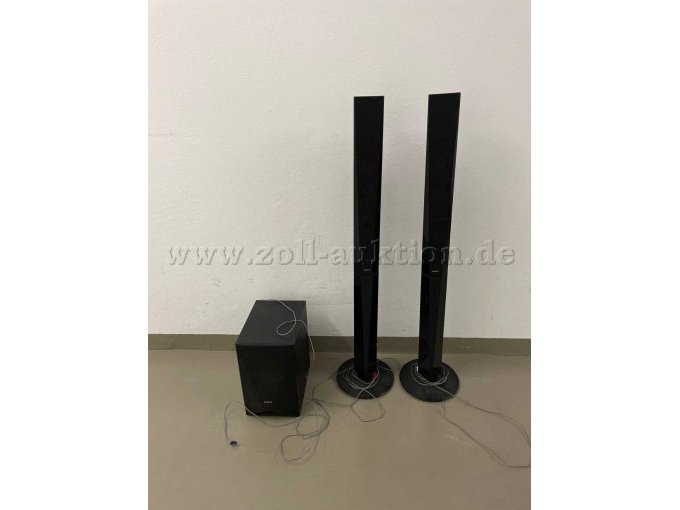 subwoofer und Frontlautsprecher links / rechts