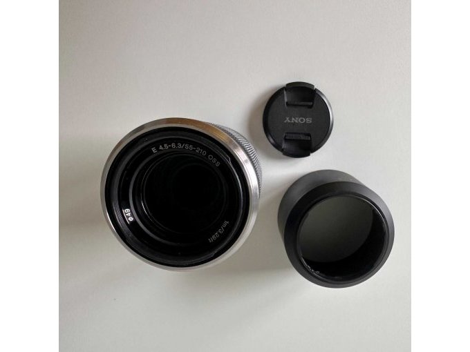 Zusatzobjektiv mit Schutzkappen Detailansicht