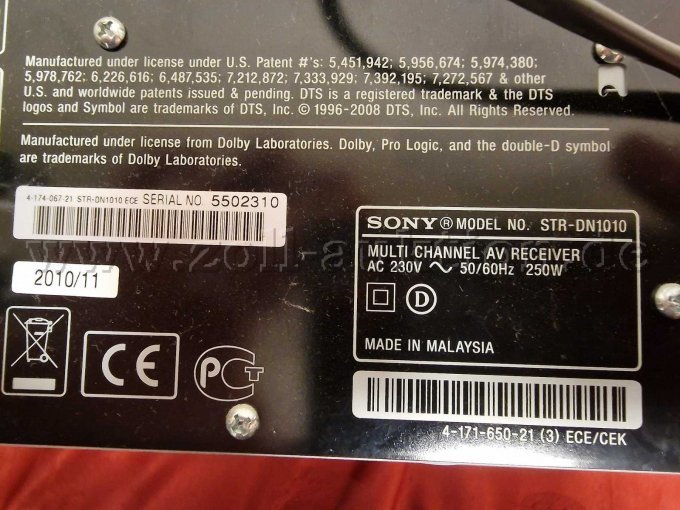 Model Bezeichnung + CE Label