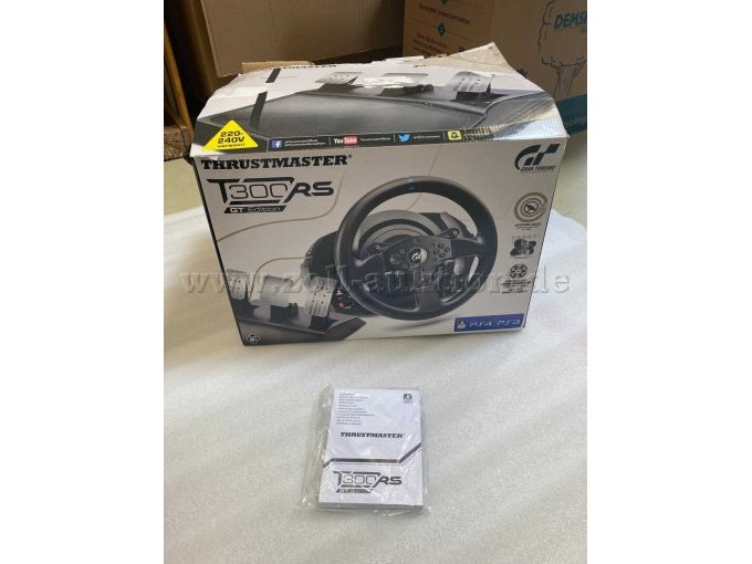 Umverpackung und Anleitung Thrustmaster