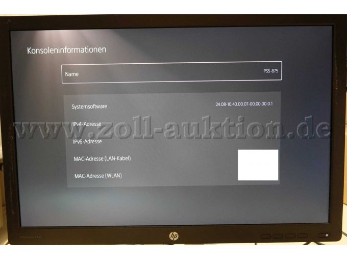 Konsoleninformation