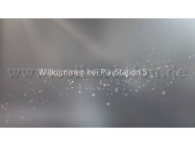 PlayStation 5 Startbildschirm