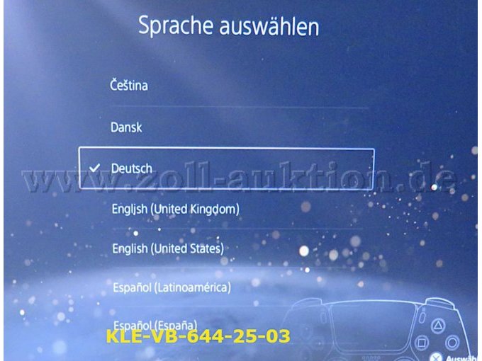 neue Einstellungen erforderlich