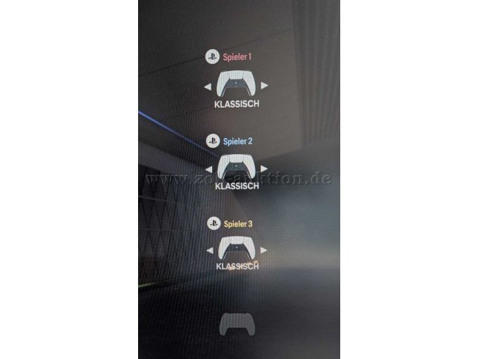 Bildanzeige Controller PS5