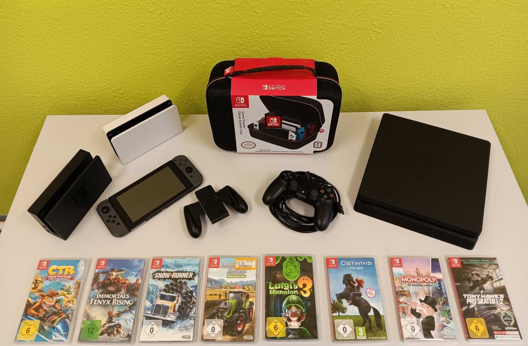 Zoll-Auktion - 1 Sony Playstation 4 Slim und 1x Nintendo Switch