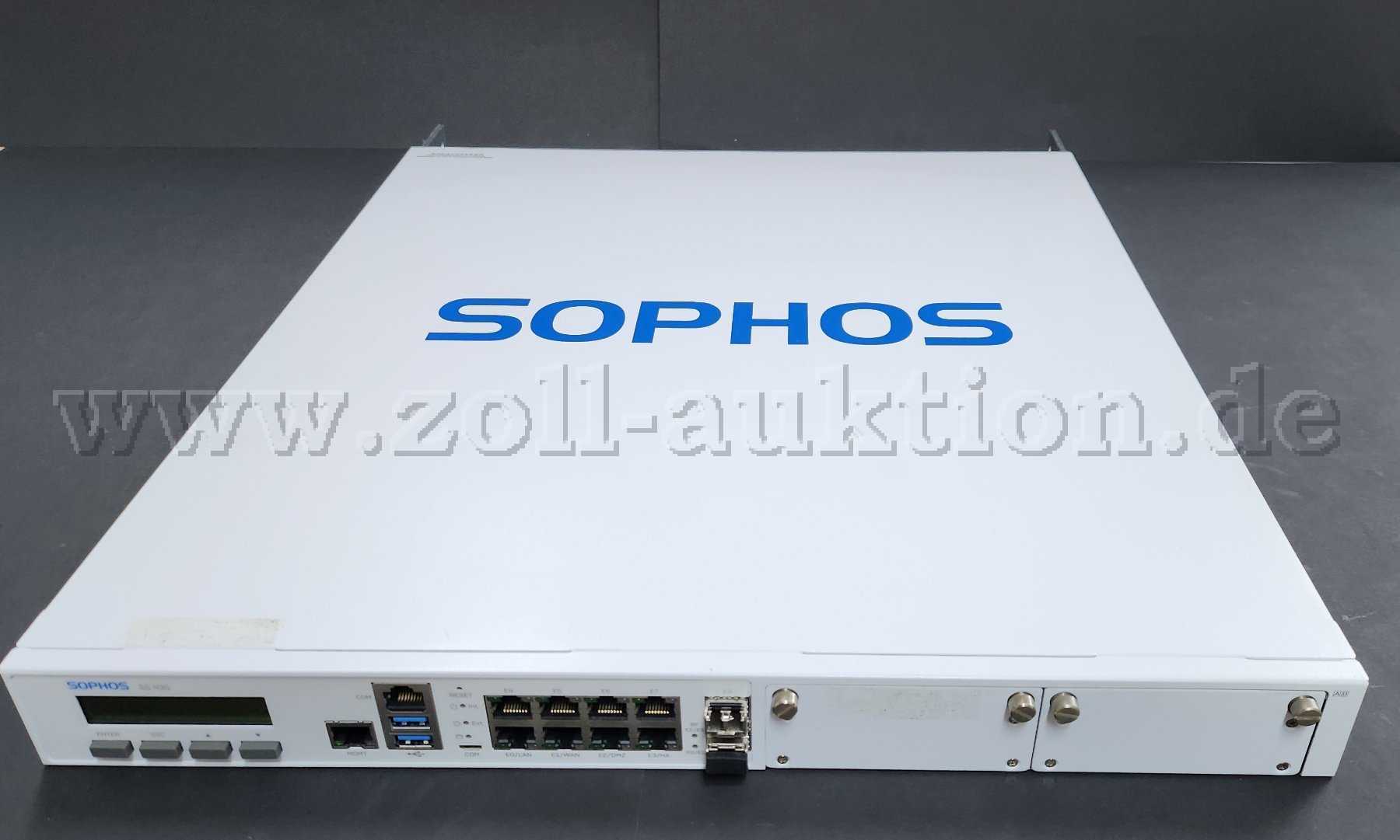 1台Sophos SG430防火墙，含机架导轨和2个收发器