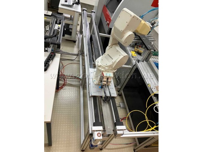 Linearachse mit Roboter