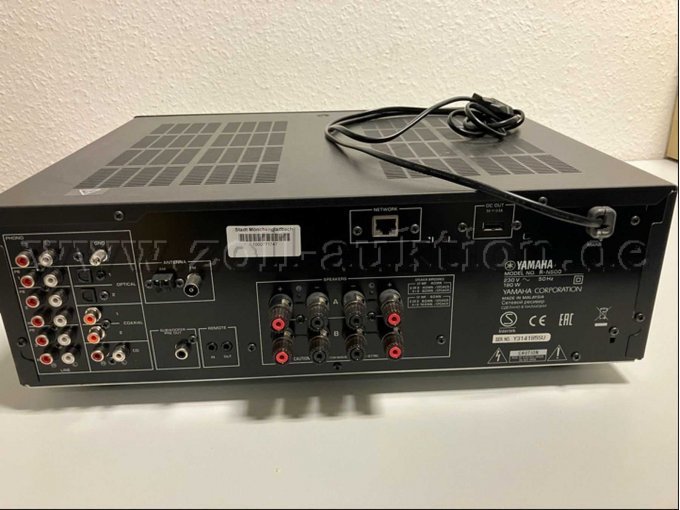 Receiver Gesamtansicht Rückseite / Schrägansicht