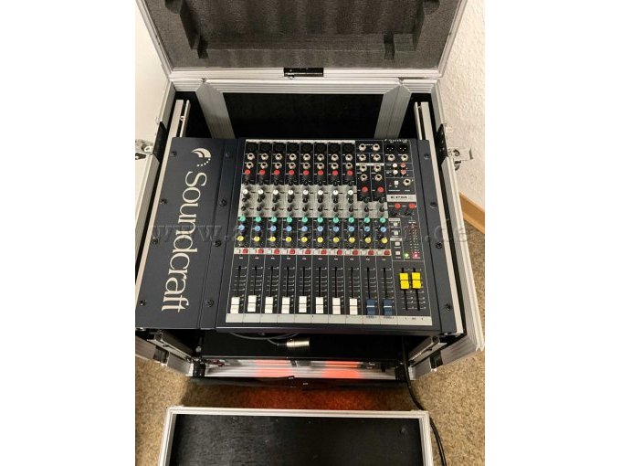 1 gebrauchter Soundcraft EPM8 Analoger Mischpult, Oberseite