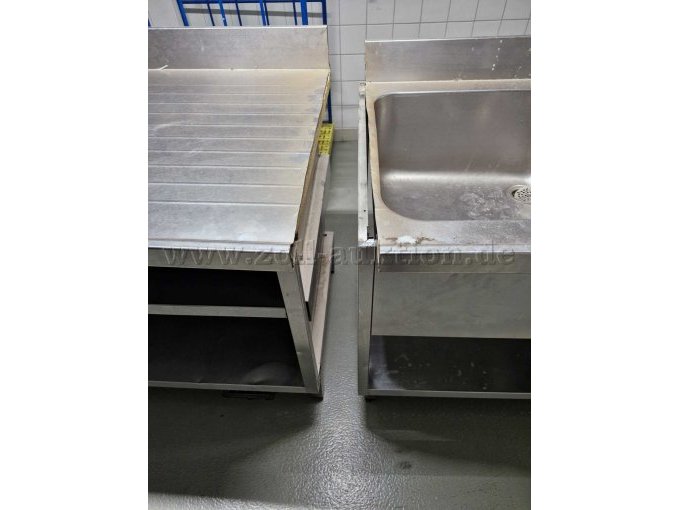 Verbindung Topfspüle und Ablagetisch