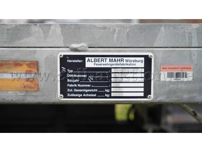 Typenschild Hersteller