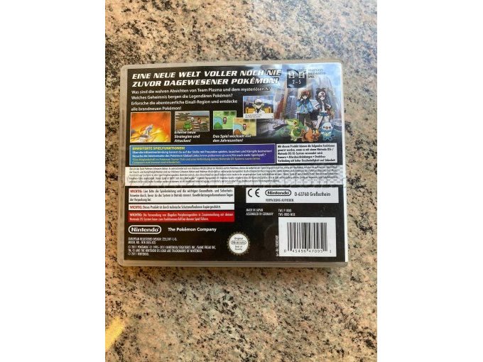 Rückseite mit CE Zeichen