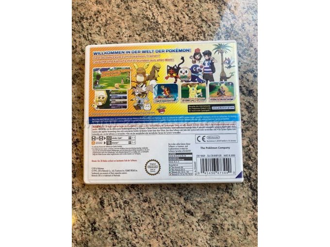 Rückseite mit CE Zeichen