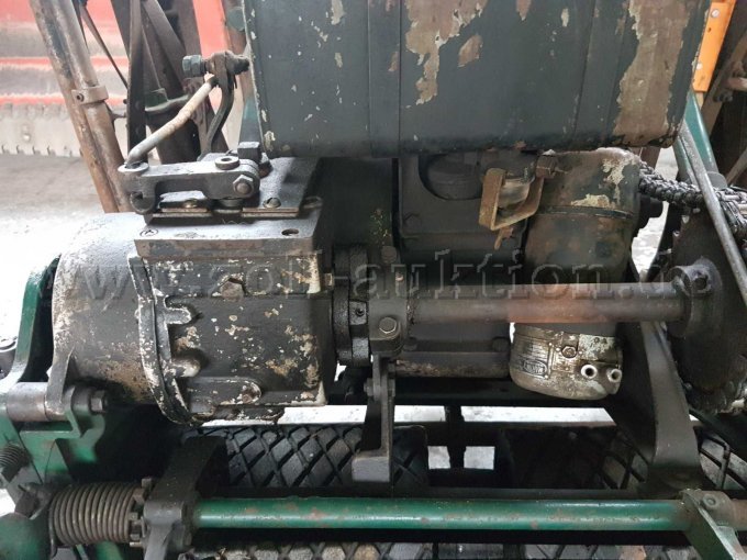 Detailansicht Motor vorne