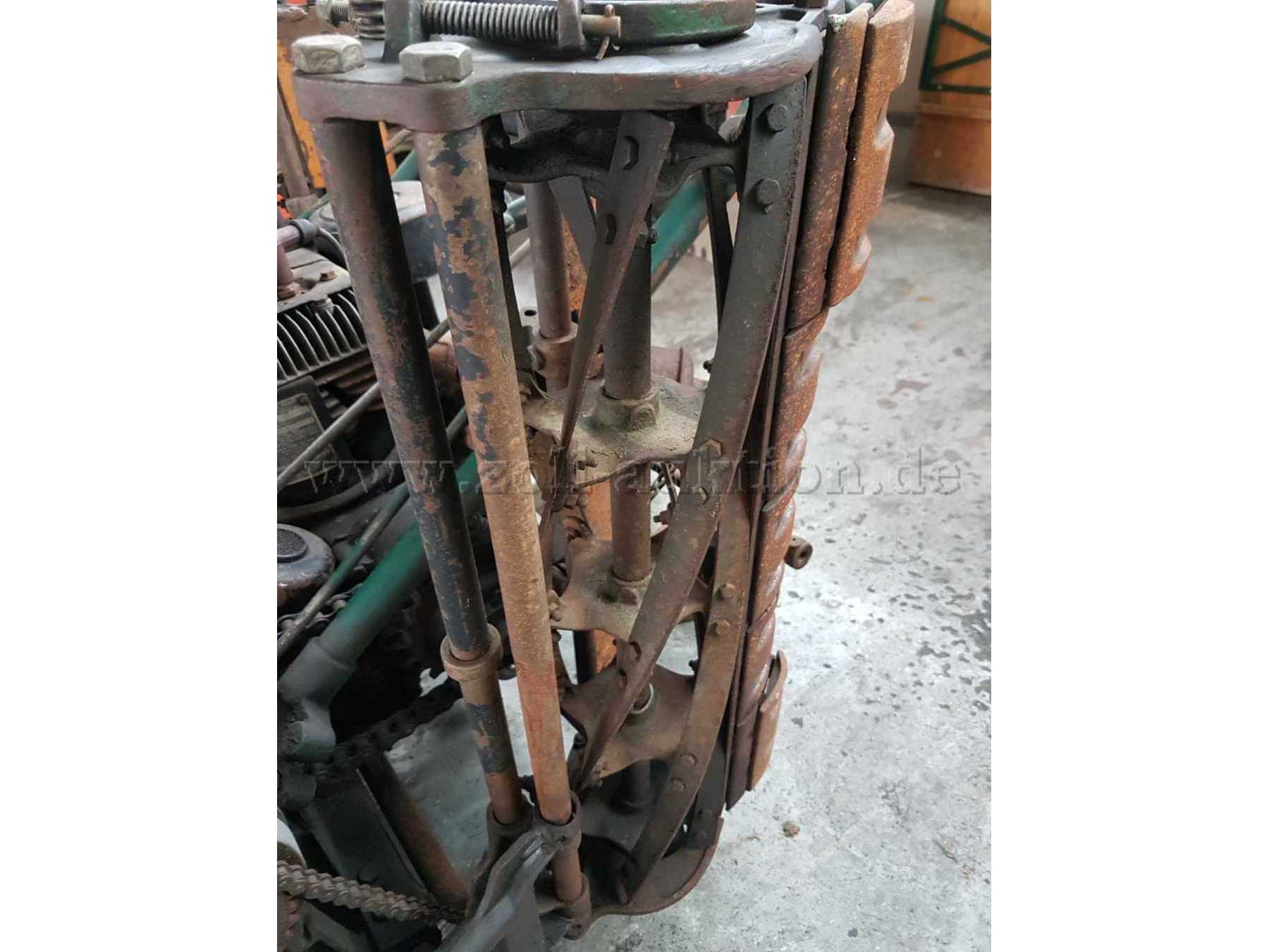 Detailansicht Mähwerk