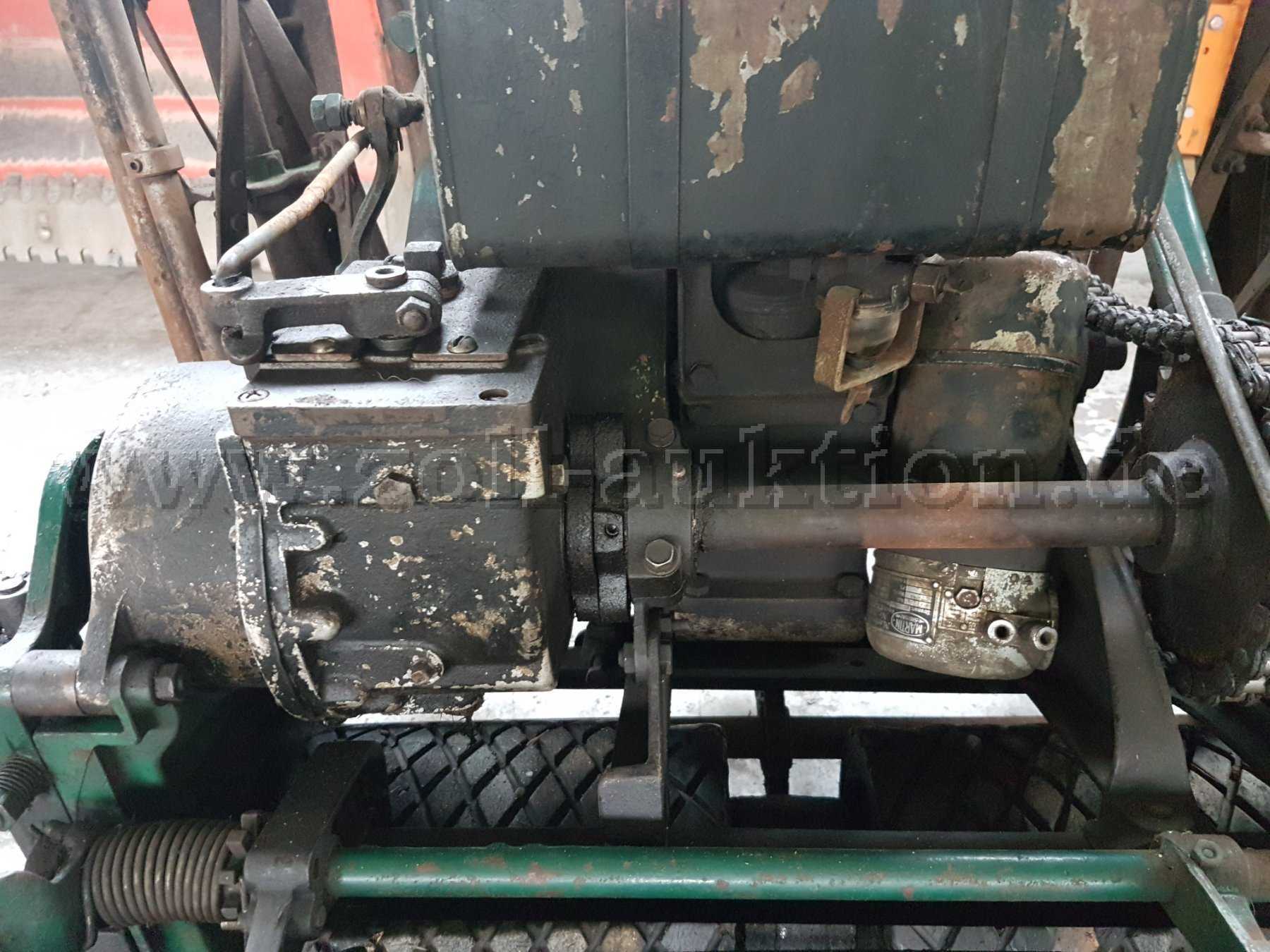 Detailansicht Motor vorne