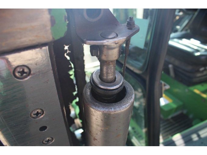 ausgeschlagene Spindel