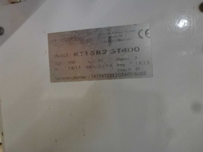 Bezeichnungs-/Typenschild