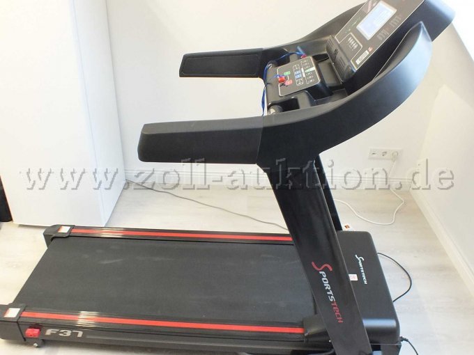 seitliche Ansicht des Laufbandes von der rechten Seite