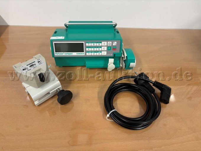 1 Spritzenpumpe Braun Perfusor Compact (Nr. 14) – kavel bij Zoll-Auktion, Hürth