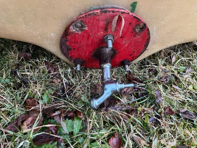 Ablasshahn Detailaufnahme