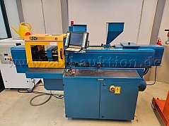 Spritzgießmaschine, Ansicht Seite Display