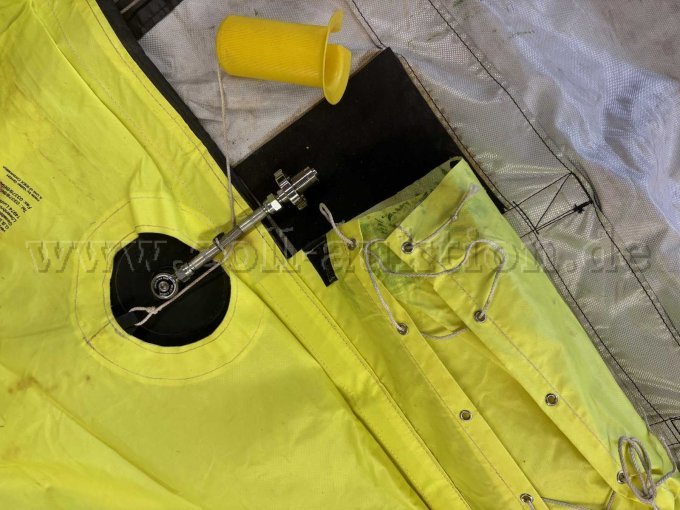 Anschluss für Druckluftflasche