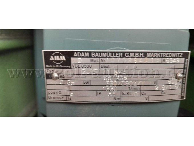 Ständerbohrmaschine FLOTT
Typenschild