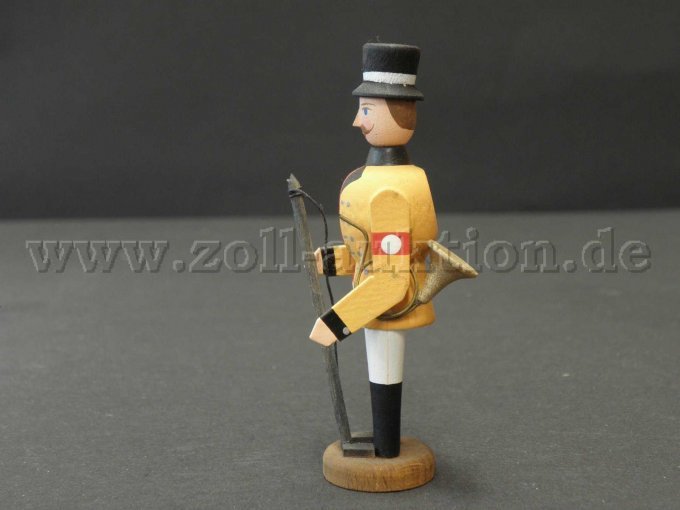 Holzfigur "Postillion Württemberg um 1850!leicht seitliche Ansicht