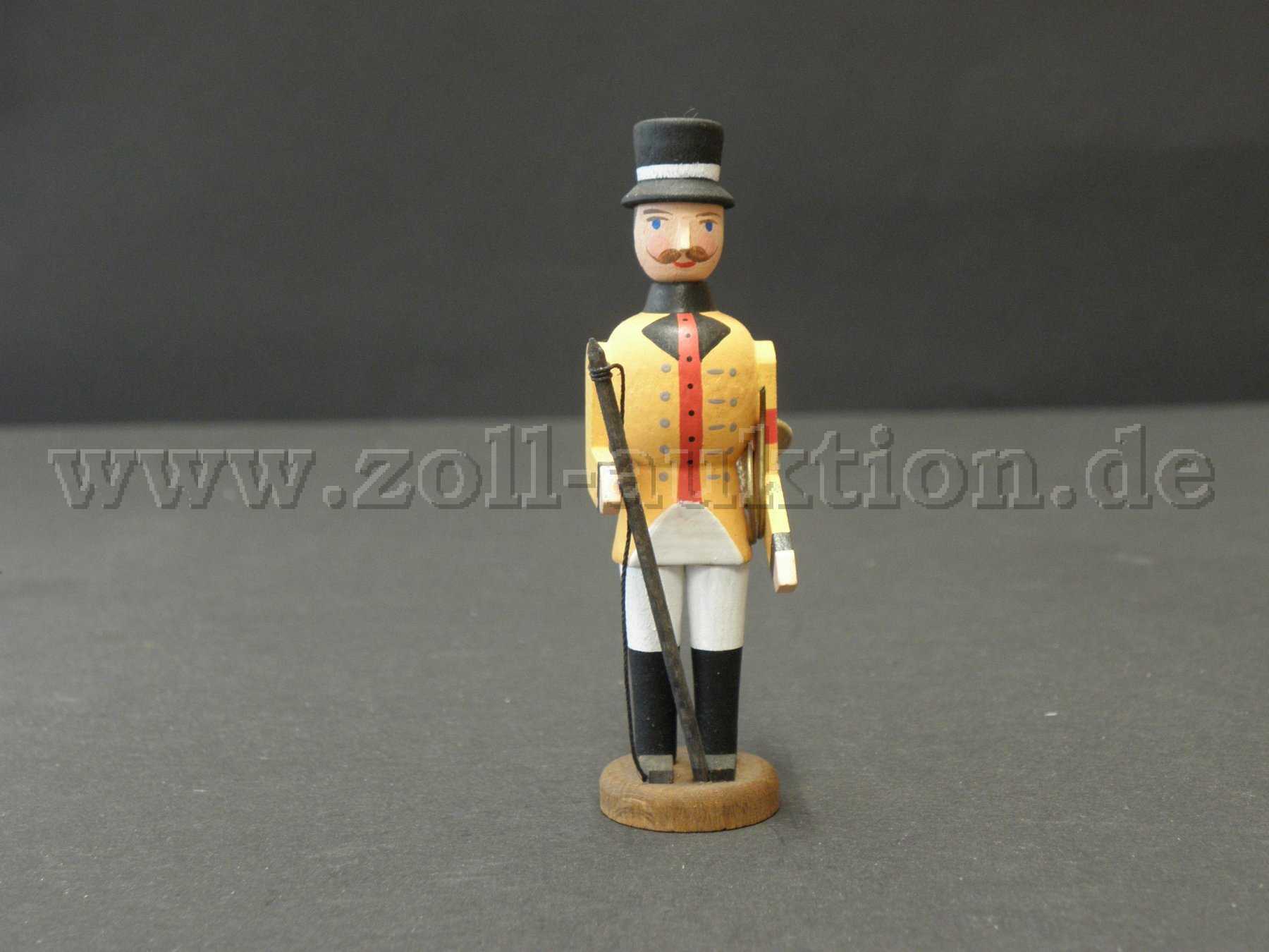 Holzfigur "Postillion Württemberg um 1850! leicht seitliche Frontansicht