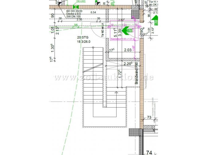 1 Stahltreppe mit Podest - 20 Stufen – foto 4 – kavel bij Zoll-Auktion, Oelde