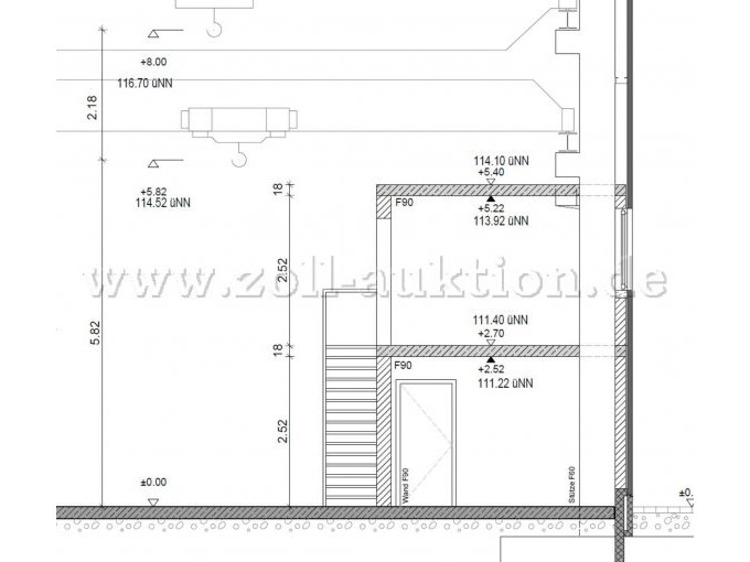 1 Stahltreppe mit Podest - 20 Stufen – foto 5 – kavel bij Zoll-Auktion, Oelde