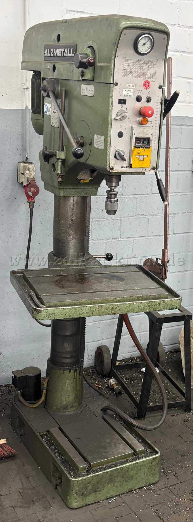 1 pylväsporakone Alzmetall AB 35 S (voimavirta)