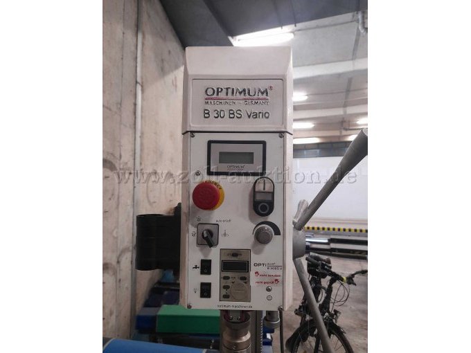 Standbohrmaschine Bedienelement