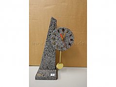 Standuhr mit Pendel von vorn