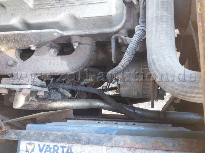 Motor, Ansicht Krümmer