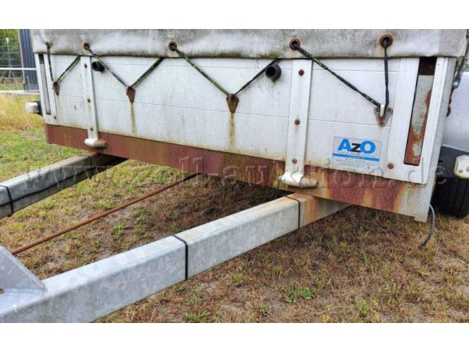 1 aanhangwagen met starre dissel van Anssems BV, model D14, open laadbak, 1400 kg, bouwjaar 2013 – foto 7 – kavel bij Zoll-Auktion, Varel