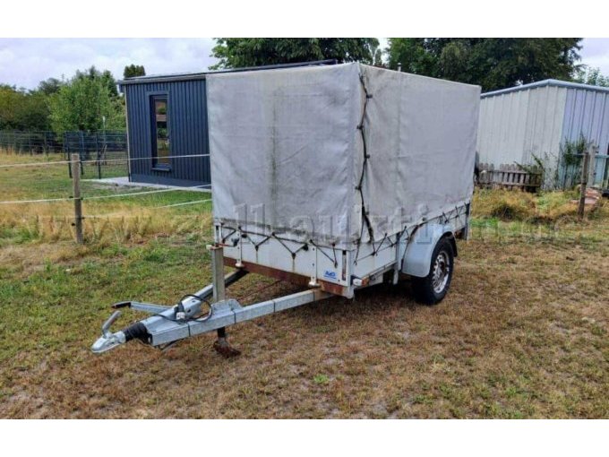 1 Starrdeichselanhänger Anssems BV D14 Offener Kasten 1400 kg., EZ 2013 – kavel bij Zoll-Auktion, Varel