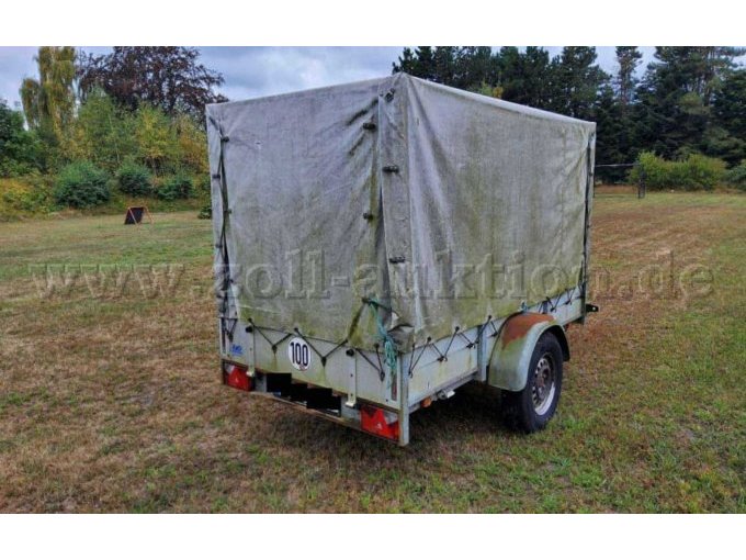 1 aanhangwagen met starre dissel van Anssems BV, model D14, open laadbak, 1400 kg, bouwjaar 2013 – foto 2 – kavel bij Zoll-Auktion, Varel